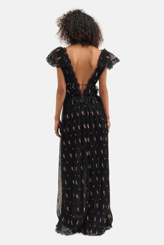 포러브앤레몬스 롱 원피스 CD3876 FA25 BLACK - FOR LOVE & LEMONS