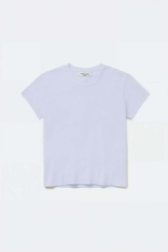  더 타일 클럽 반팔 티셔츠 WV20F010T CMJSY BLUE