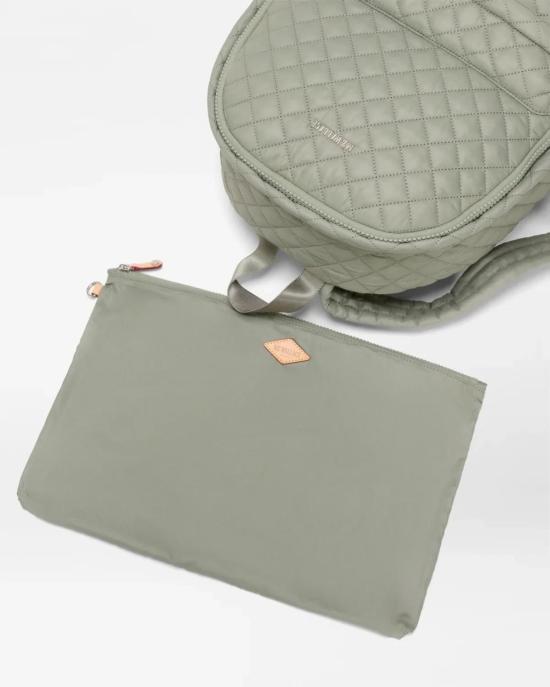  엠지 월리스 백팩 Mz Wallace Metro Backpack Agave Green - MZ WALLACE