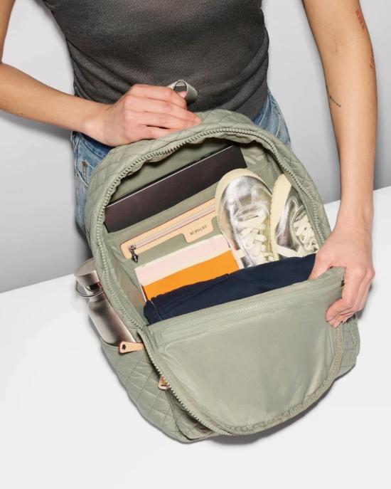  엠지 월리스 백팩 Mz Wallace Metro Backpack Agave Green - MZ WALLACE