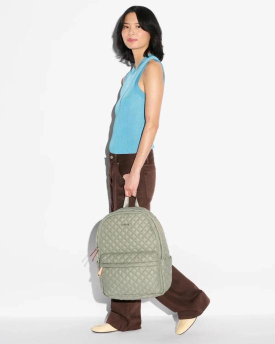  엠지 월리스 백팩 Mz Wallace Metro Backpack Agave Green - MZ WALLACE