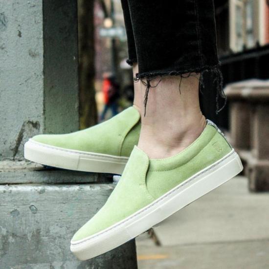  노아 왁스만 스니커즈 SN8PBL GREEN - NOAH WAXMAN