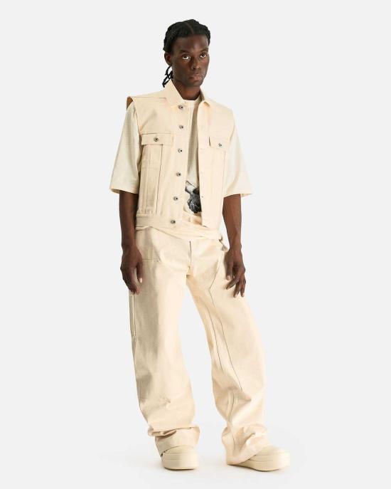  릭 오웬스 데님 자켓 트러커 재킷 - RICK OWENS