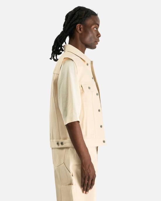  릭 오웬스 데님 자켓 트러커 재킷 - RICK OWENS