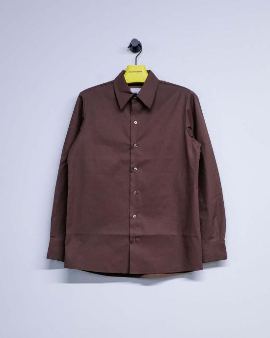  가브리엘라 콜 가먼츠 긴팔 셔츠 No.197 폴리코팅 코튼 셔츠 - GABRIELA COLL GARMENTS
