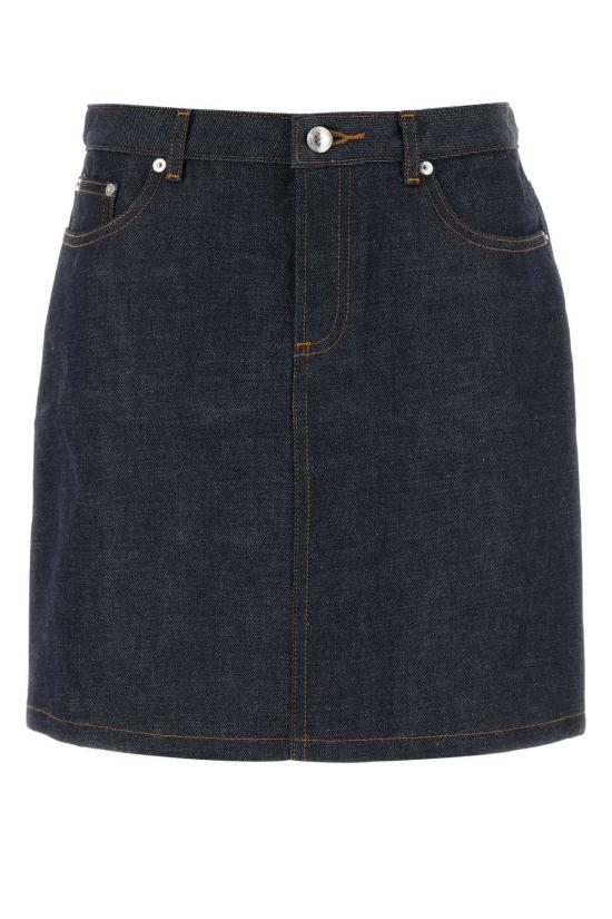  아페쎄 데님 스커트 A.P.C. 데님 주페 미니 스커트 이아이