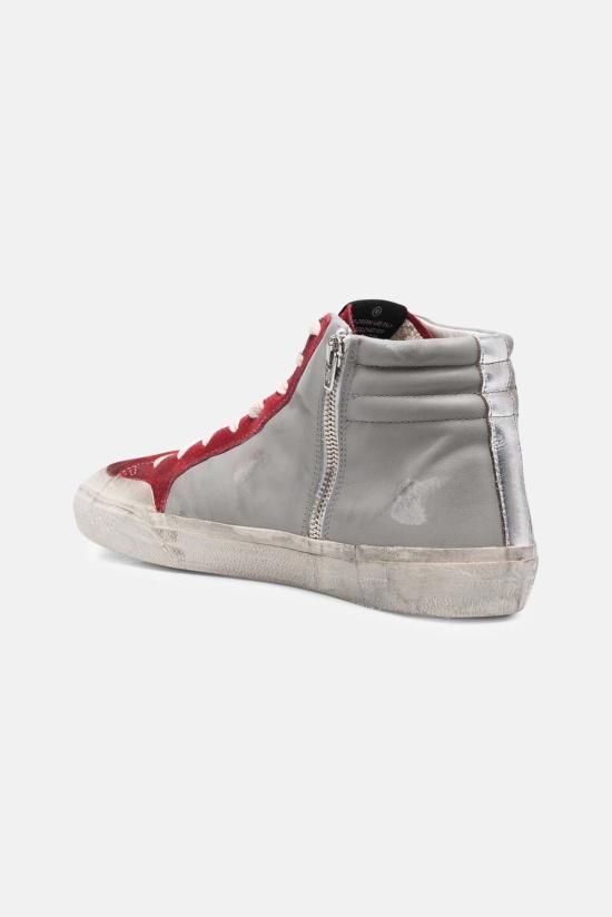  골든구스 스니커즈 GMF00211 F002585 81540 GREY DARK RED - GOLDEN GOOSE
