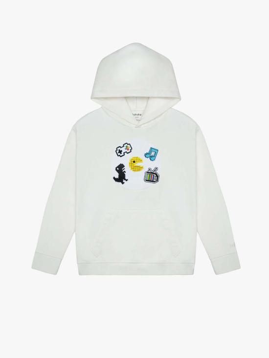  [키즈] HAHAHA 티셔츠 키즈 하하하 오가닉 코튼 커스터마이징 후드티 오프화이트