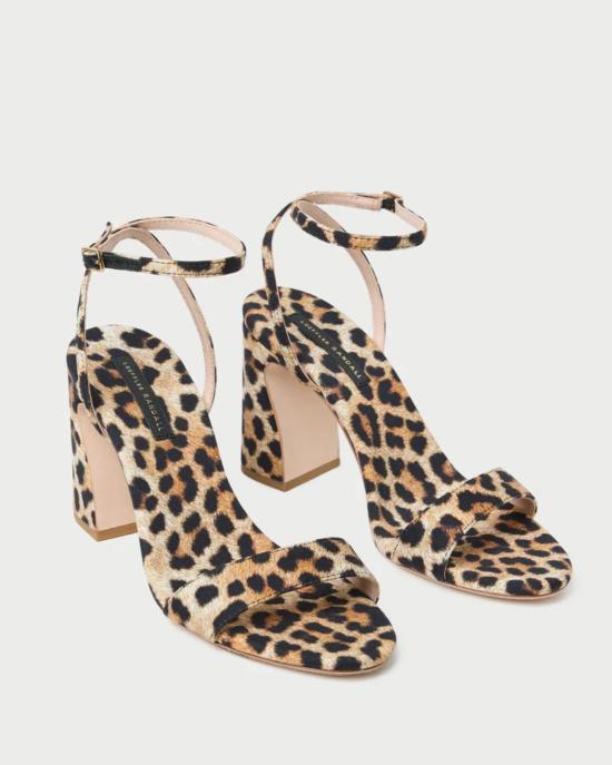  로플러랜달 샌들 뢰플러 랜달 말리아 심플 힐  레오파드 - LOEFFLER RANDALL