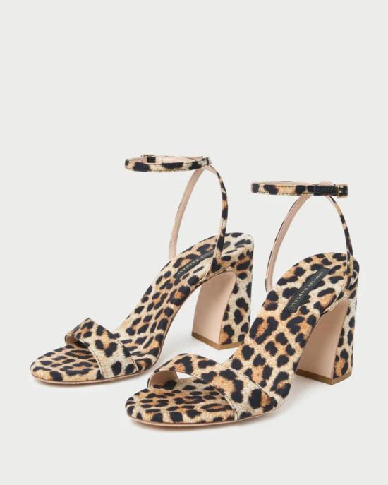 로플러랜달 샌들 뢰플러 랜달 말리아 심플 힐  레오파드 - LOEFFLER RANDALL