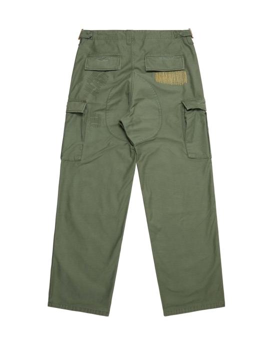  Mastercraft Union 치노 팬츠 마스터크래프트 유니온 카고 팬츠 미도리 골드 리프 리페어 - OTHER BRANDS