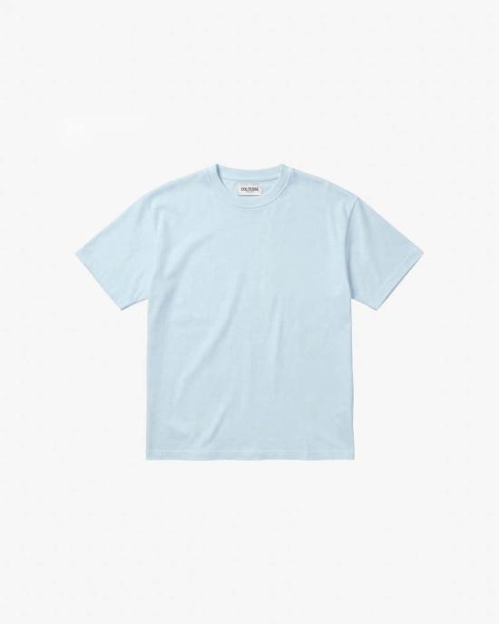  Coltesse 반팔 티셔츠 콜테스 티셔츠 라이트 블루 - OTHER BRANDS