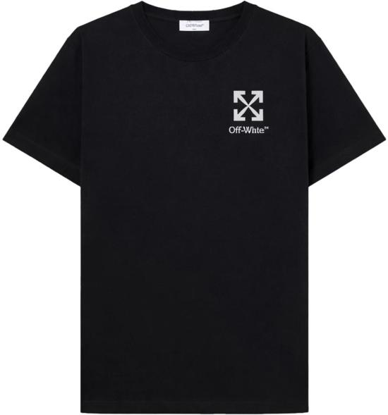26SS 오프화이트 반팔 티셔츠 SMALLARROWSLIMSSTEE44MAA027S26J00B001 BLACK