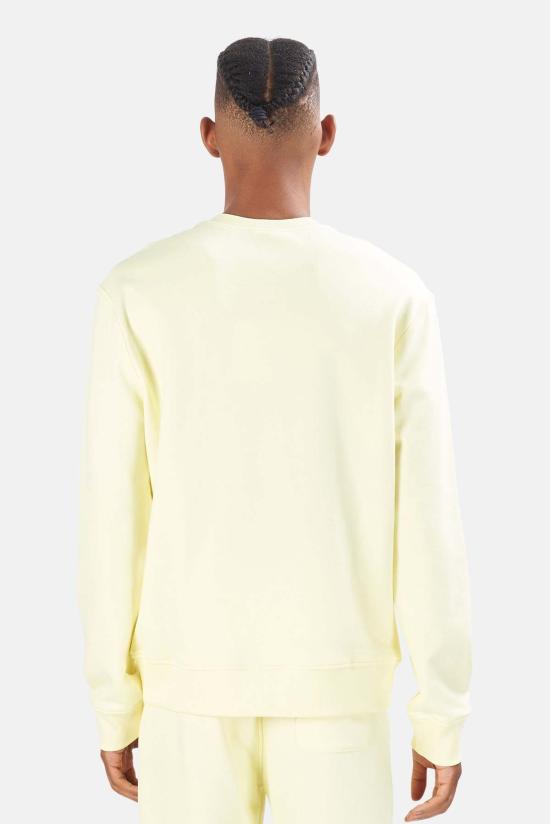  블루&크림 긴팔 티셔츠 FW21WV BC14T YELLOW - BLUE&CREAM