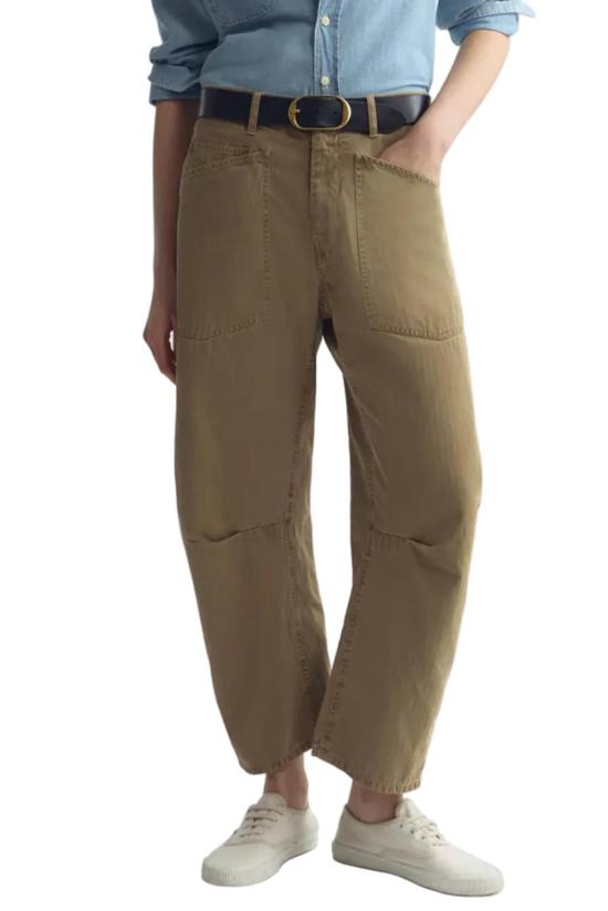  닐리로탄 스트레이트 팬츠 Nili Lotan Shon Pant 프렌치 카키