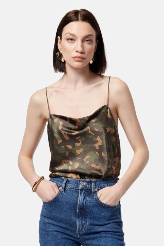  카미 뉴욕 바디수트 티셔츠 F18 01 CAMO TEDDY