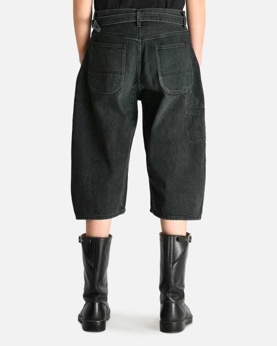  사카이 데님 팬츠 블랙 - SACAI
