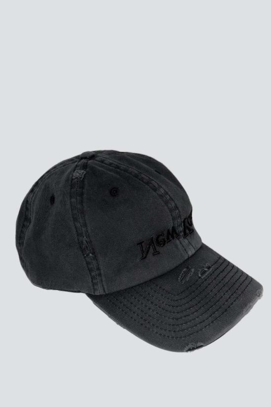  어셈블리 뉴욕 모자 Assembly Distressed New York 자수  워시드 블랙 - ASSEMBLY NEW YORK