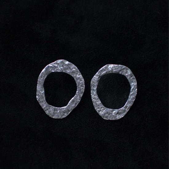  스튜디오 솔리즈 이어링 Studio Solíz Anillos 고급 실버