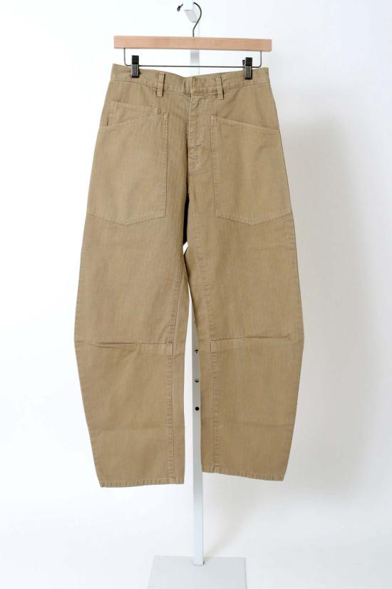  닐리로탄 스트레이트 팬츠 Nili Lotan Shon Pant 프렌치 카키