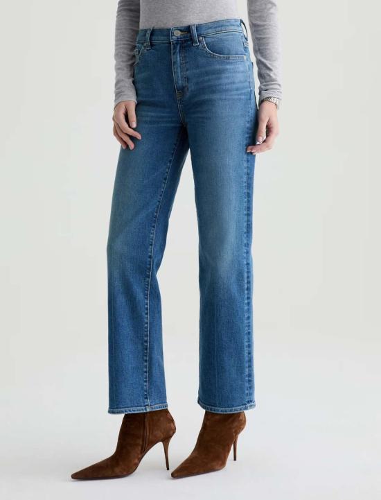  아드리아노 골드슈미드 데님 팬츠 Ag Jeans Brinley Sulfur 리와인드 청바지 - ADRIANO GOLDSCHMIED