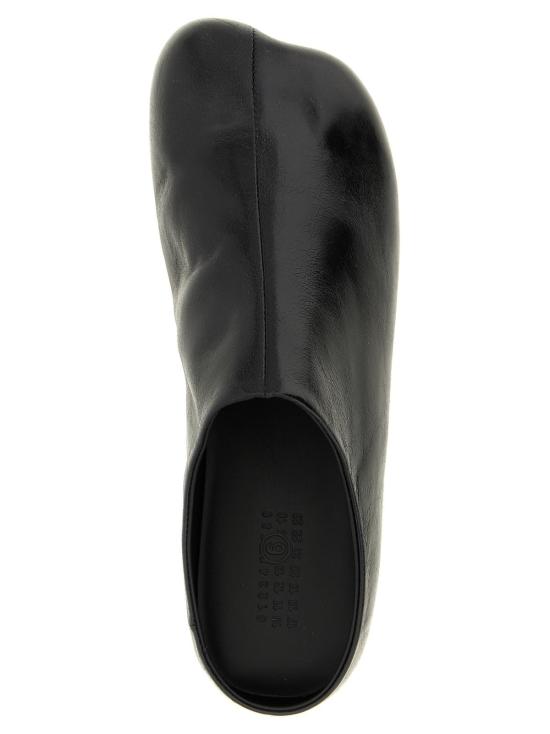  MM6 메종마르지엘라 뮬/슬리퍼 Mm6 Maison Margiela Factory 사보 클로그 블랙 - MM6 MAISON MARGIELA