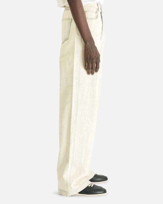  릭 오웬스 데님 DU01F4351 DMW 51 CREAM - RICK OWENS