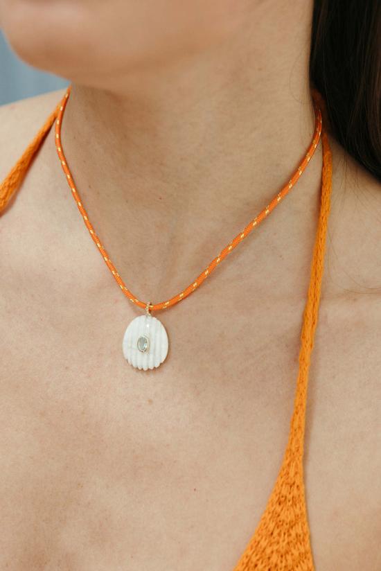  시에라 윈터 주얼리 목걸이/팬던트 젬드롭 코드 목걸이 - SIERRA WINTER JEWELRY