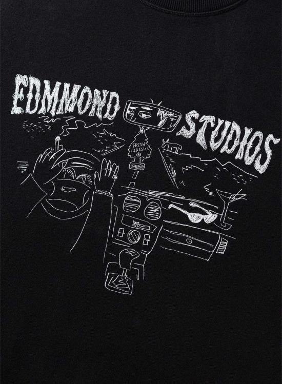  에드몬드 스튜디오 긴팔 티셔츠 에드먼드 스튜디오 프레시 클래식 크루넥 스웨트셔츠 - EDMMOND STUDIOS