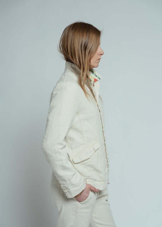  파드칼레 자켓 Pas De Calais 트윌 테일러드 재킷 아이보리 - PAS DE CALAIS