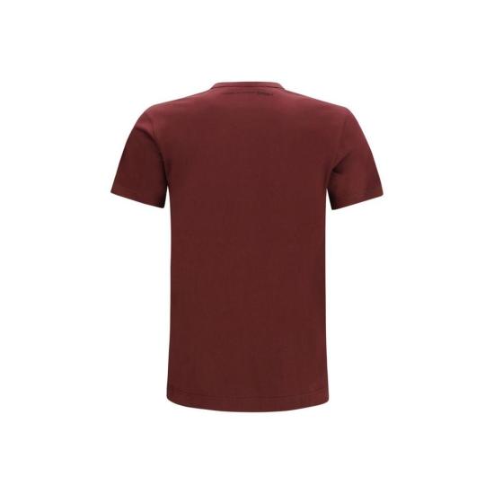 26SS 꼼데가르송 반팔 티셔츠 Comme Des Garçons 코튼 티셔츠 보르도 - COMME DES GARCONS