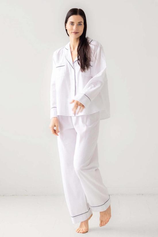  살루아 란제리 언더웨어 Salua 란제리 클래식 플란넬 파자마 - SALUA LINGERIE