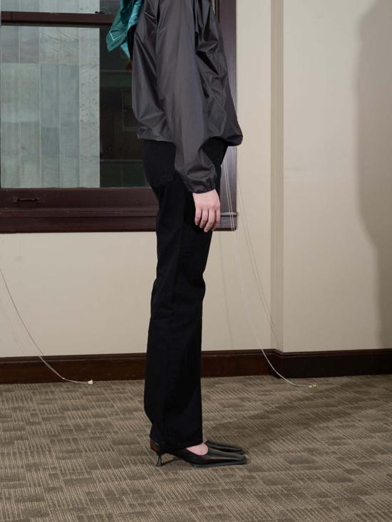  Cute Earth 데님 팬츠 큐트 어스 드레스 로우 라이즈 셀비지 팬츠 데님 - OTHER BRANDS