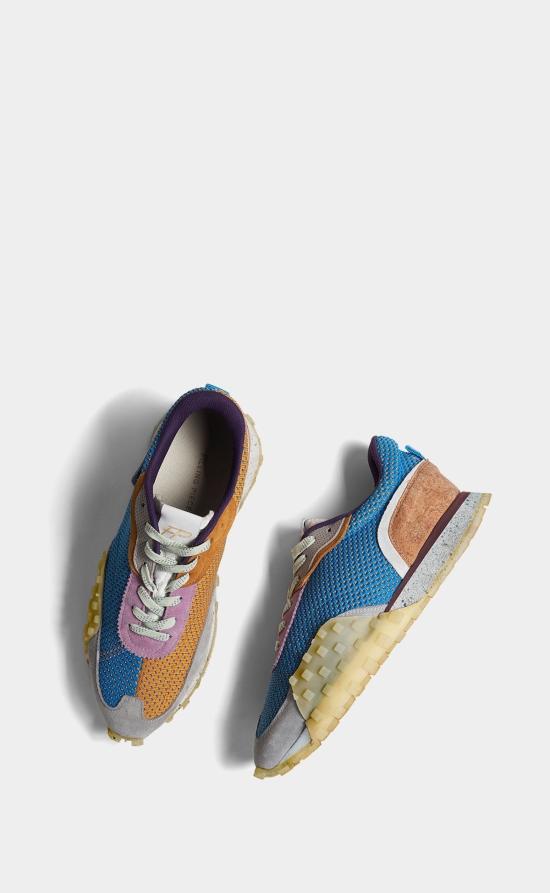  필링피스 스니커즈 필링 피시즈 크리즈 러너 슈즈 윈드 틸 - FILLING PIECES