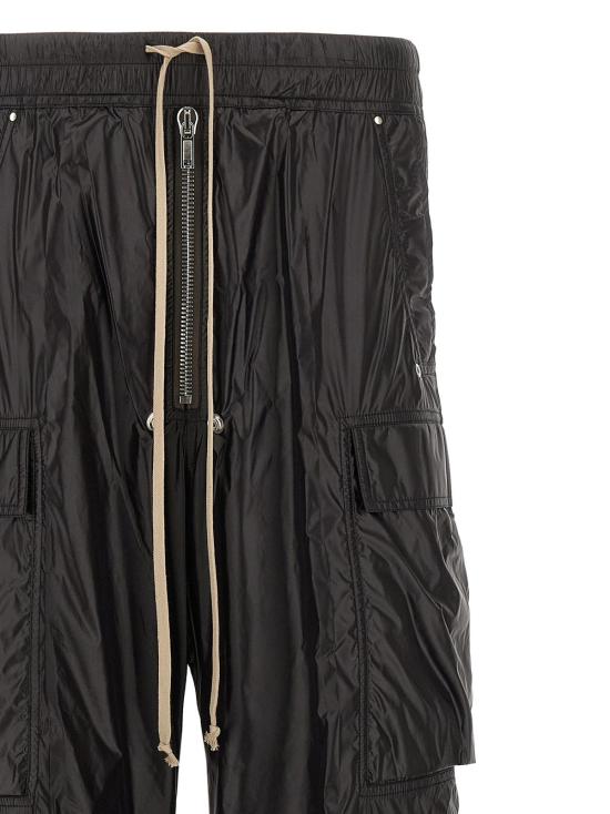  릭 오웬스 치노 팬츠 카고벨라스 카고 팬츠 블랙 - RICK OWENS