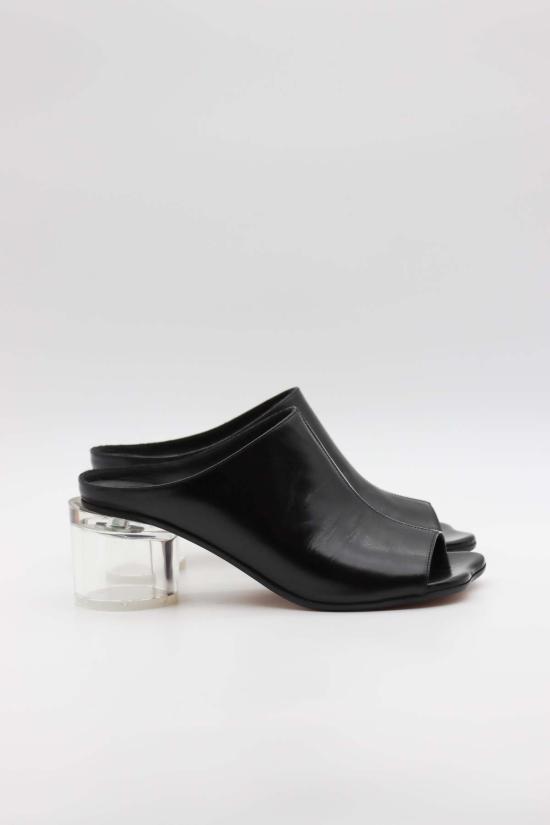  마르지엘라 뮬/슬리퍼 메종  힐 뮬 블랙 - MAISON MARGIELA