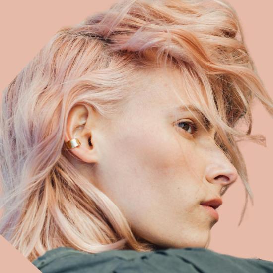  시리 한스도터 싱글 이어링 시그르 이어 커프 골드 - SIRI HANSDOTTER