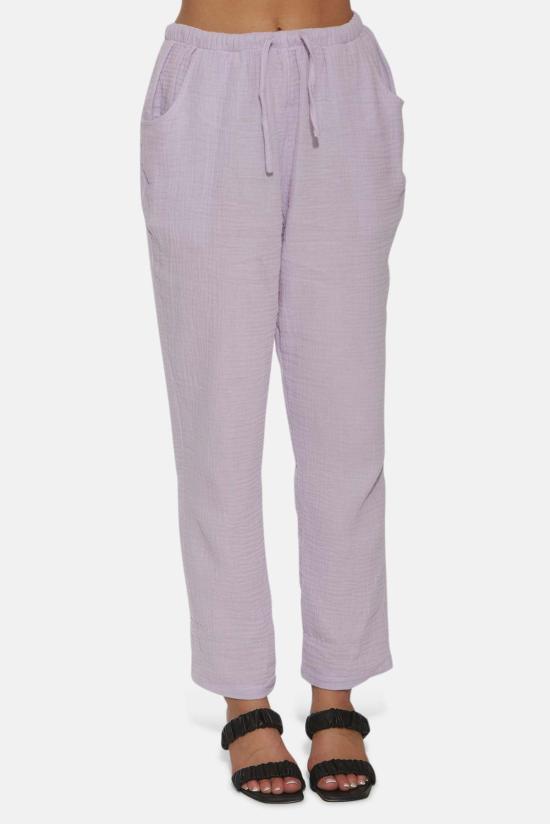  더 타일 클럽 스트레이트 팬츠 WVBCWMNS302B PURPLE