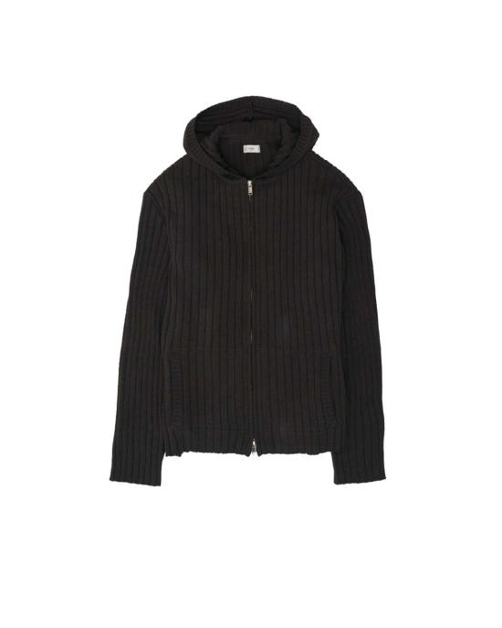  요크 후드 티셔츠 YK26SS01237S CHARCOAL GRAY