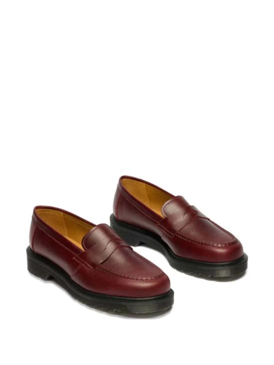  닥터마틴 로퍼 리파인드 페니  슈즈 버건디 - DR.MARTENS