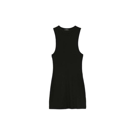  워드로브NYC 숏 원피스 Wardobe.Nyc 레이서  탑 블랙 - WARDROBE.NYC