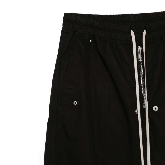  릭 오웬스 스트레이트 팬츠 게스 벨라스  블랙 - RICK OWENS