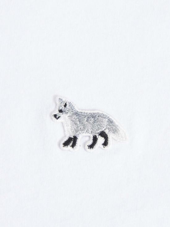  메종키츠네 반팔 티셔츠 OW00104KJ0008 WHITE - MAISON KITSUNE