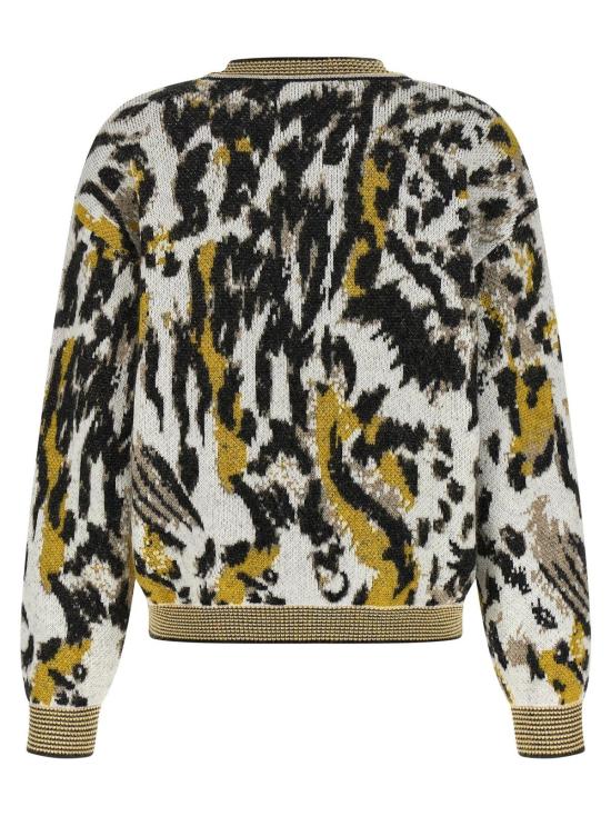  미소니 스웨터 미쏘니 애니멀리 자카드  멀티컬러 - MISSONI