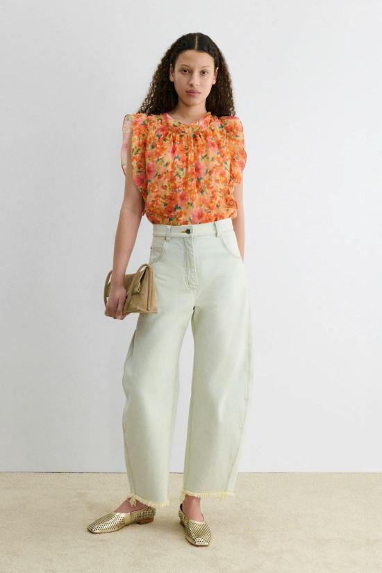  레이첼 코미 스트레이트 팬츠 키넌 팬츠 블리치드 - RACHEL COMEY