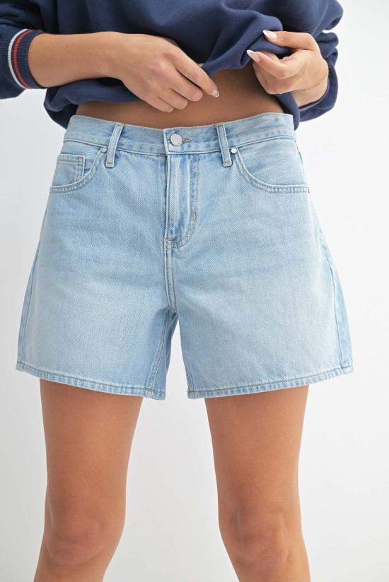  저스트 블랙 데님 숏팬츠 BH205N RED - JUST BLACK DENIM