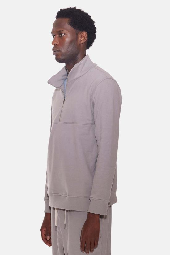  블루&크림 긴팔 티셔츠 BCFW24T91 GRAY - BLUE&CREAM
