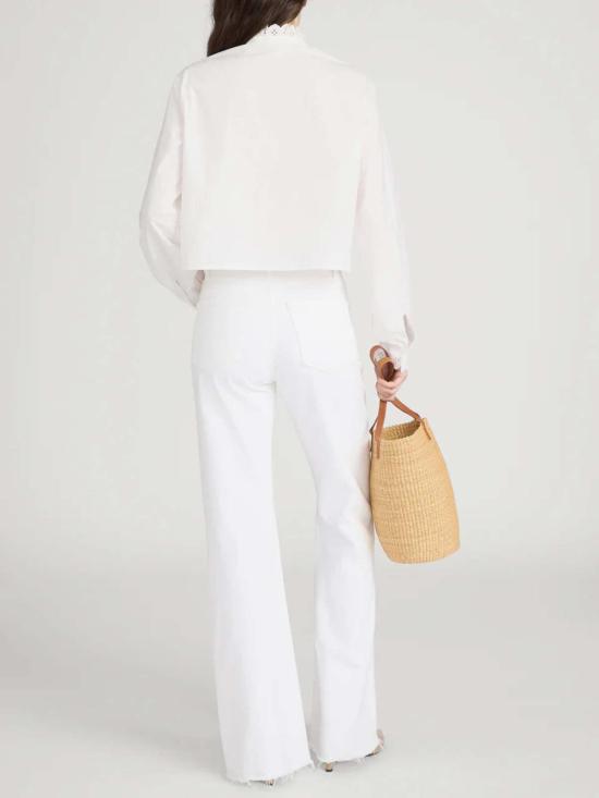  프레임 데님 팬츠 Frame The Lax Raw Fray Jeans - FRAME