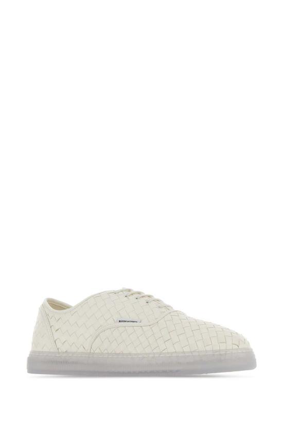  보테가베네타 스니커즈 보테가 베네타 화이트 나파 가죽 세레나  알라바스터 - BOTTEGA VENETA