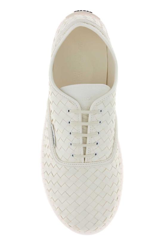  보테가베네타 스니커즈 보테가 베네타 화이트 나파 가죽 세레나  알라바스터 - BOTTEGA VENETA